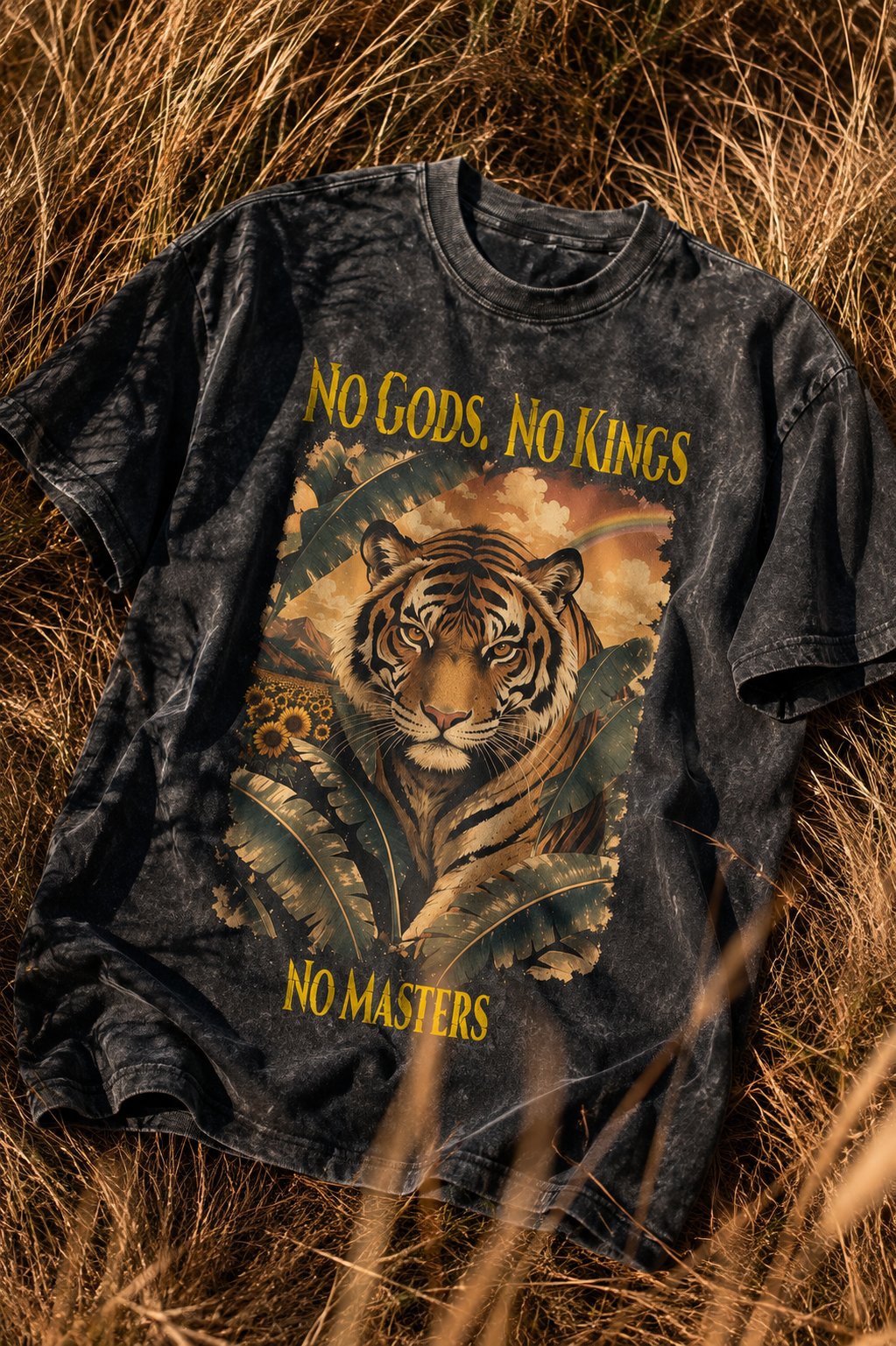 No Gods. No Kings. No Masters- Oversized Tshirt