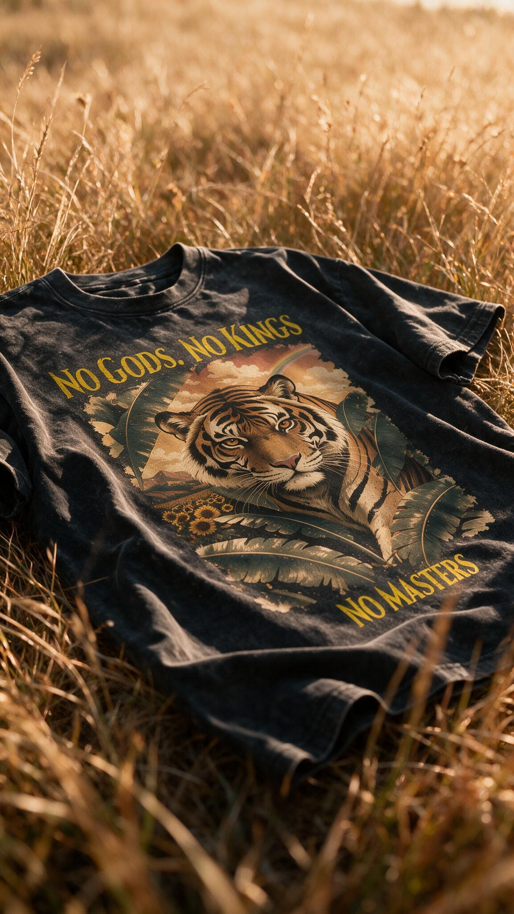 No Gods. No Kings. No Masters- Oversized Tshirt