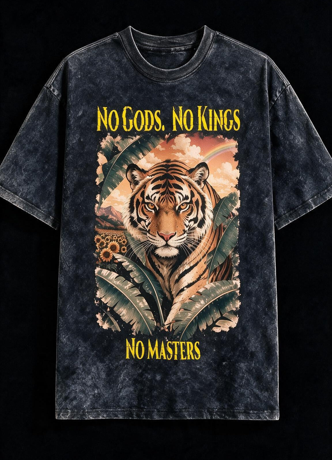 No Gods. No Kings. No Masters- Oversized Tshirt